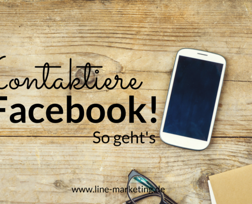 Facebook kontaktieren