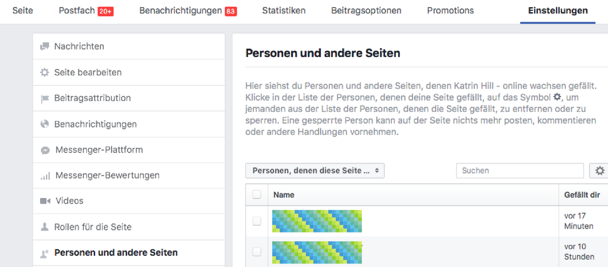 Fans Auf Der Facebook Seite Blockieren So Geht S Katrin Hill
