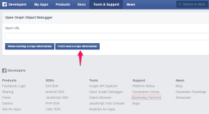 facebook link debugger