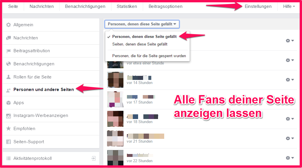 Mich hat abonniert facebook sehe wie ich wer So findest