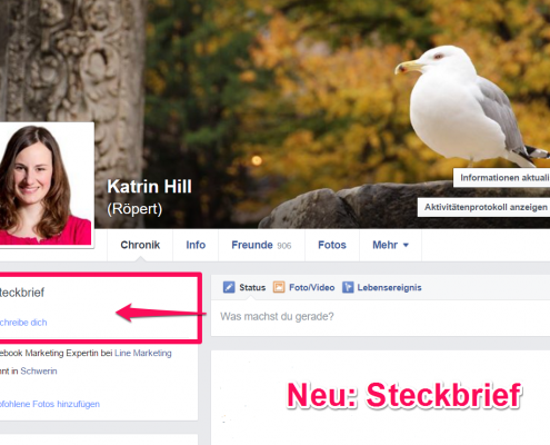 facebook steckbrief
